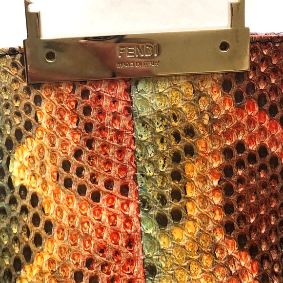 💯Authentic Fendi python Bag ❤️ - Picture 8 of 11